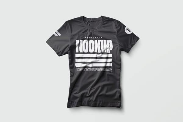 T-Shirt Mockup Front View