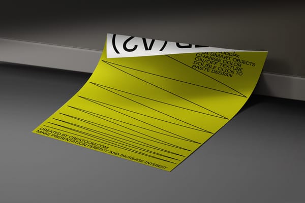 Curved Poster A2