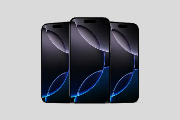Iphone 16 Pro On White Background