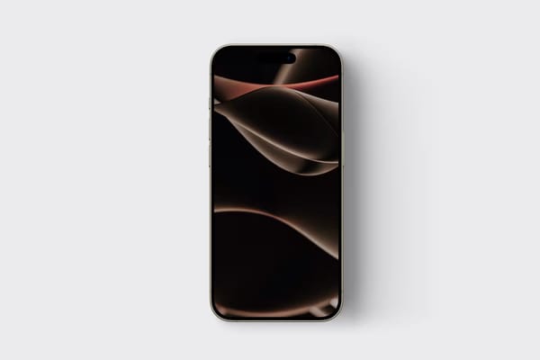 iPhone 15 Simple Mockup