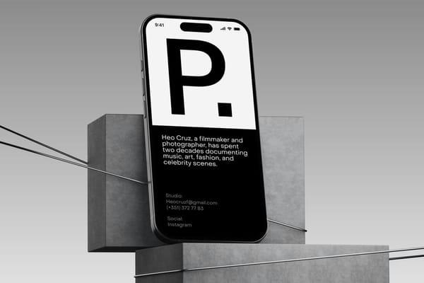 Brutalist iphone Mockup