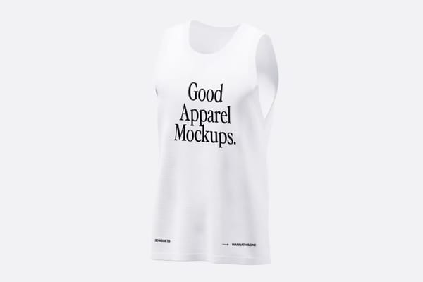 Men Tank Top Apparel mockup