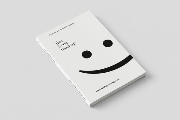 Minimal Book Mockup