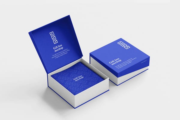 Elegant Jewelry Box Mockup