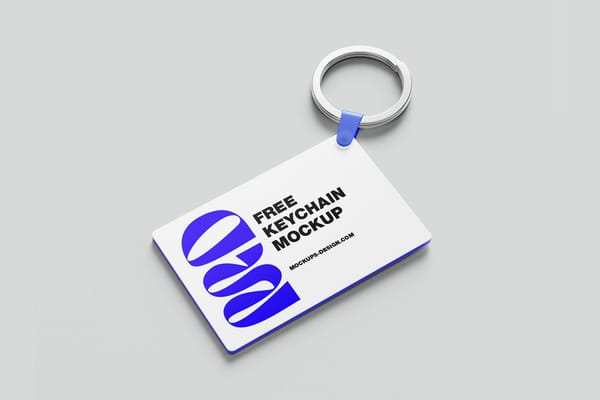 Versatile Keychain Mockup