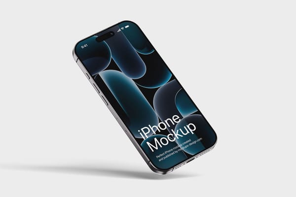 iPhone 16 Mockup Set