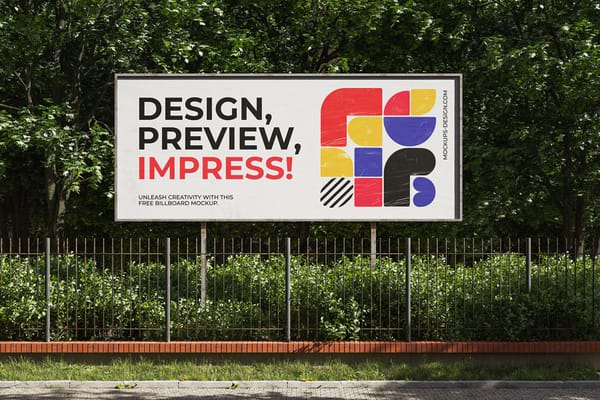 Outdoor Billboard Mockup
