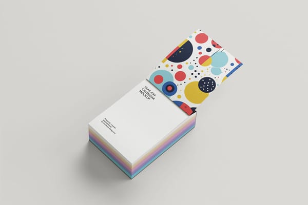 Tear-off Calendar Book Mockup