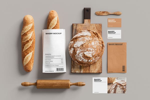 Bakery Branding Mockup