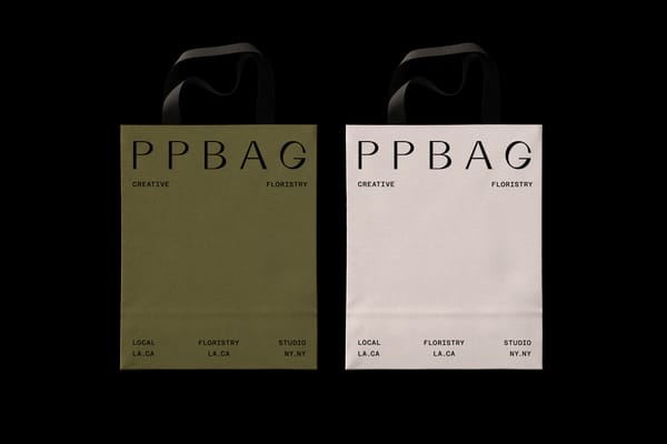 Paper Bag Mockups On Black Background