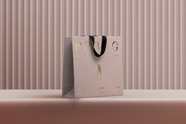 Elegant Paper Bag Mockups