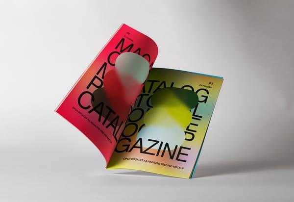 Magazine Booklet Mockup