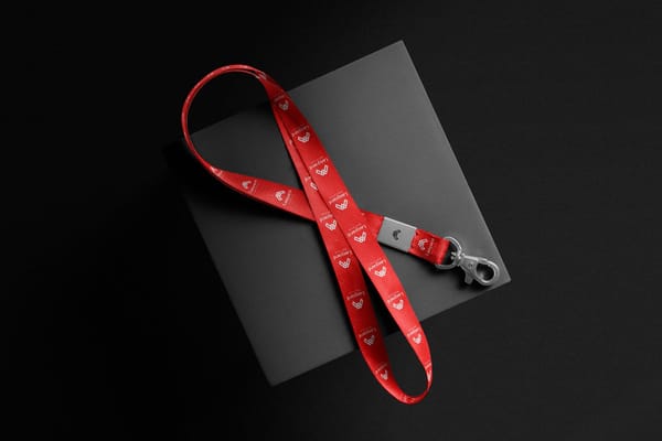 Event Lanyard Mockup
