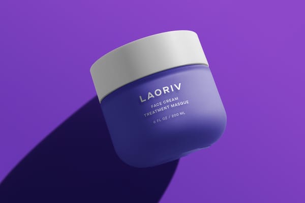 Cream Jar Mockup