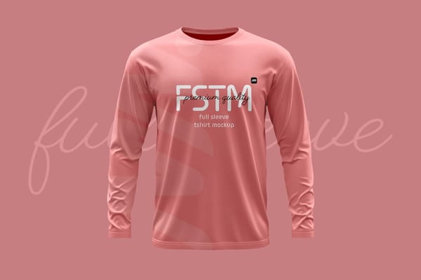 Full Sleeve Tshirt Mockup
