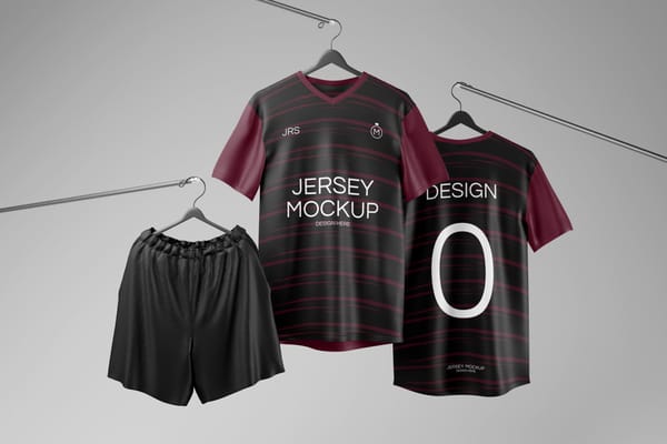 Hanging Jersey Mockup