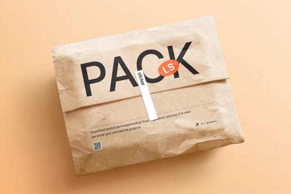 Kraft Paper Postal Package