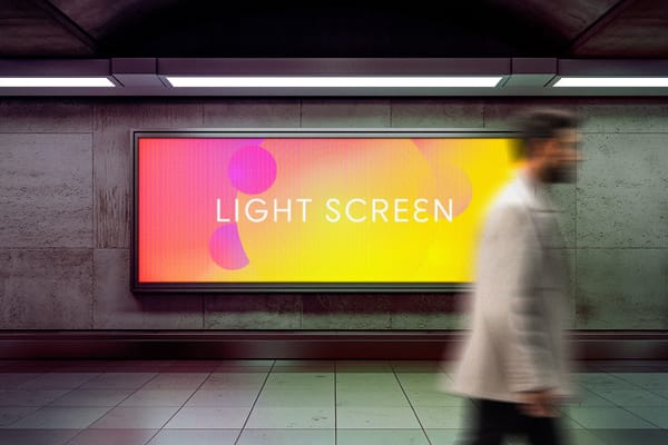 LED Screen Mockup
