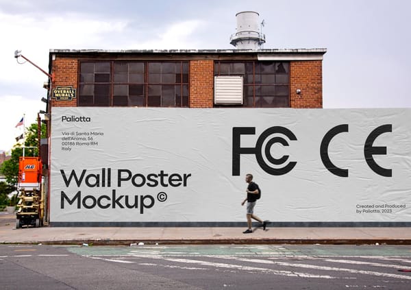 Wall Poster Mockup