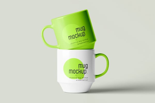 Ceramic Mug Mockup