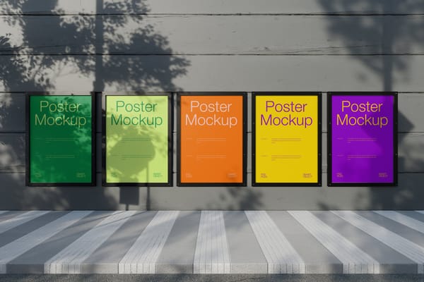 Outdoor Poster Mockup
