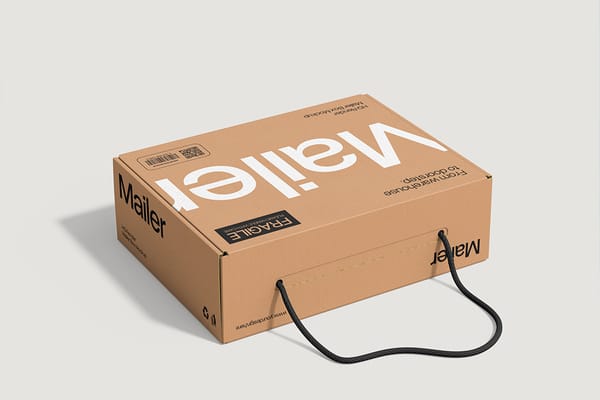 Mailing Box Mockup