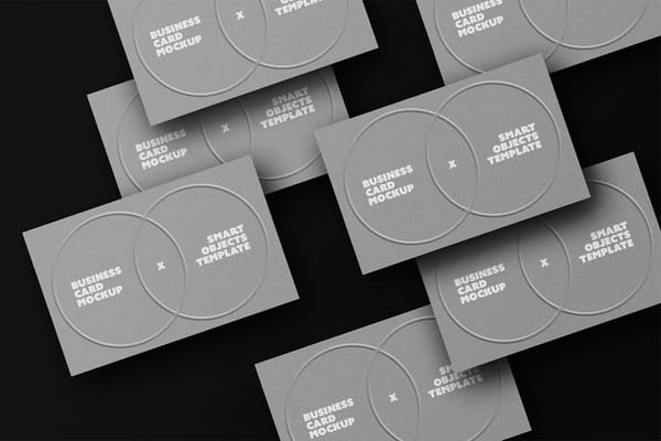 Pacific Business Card Mockups