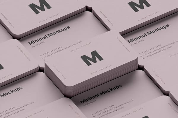 Business Card Set Mockup