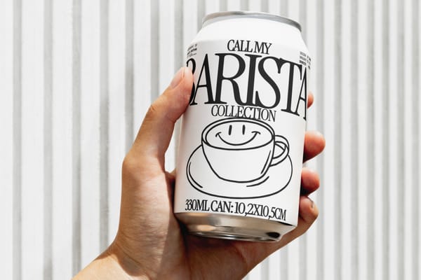 Realistic Can Mockup
