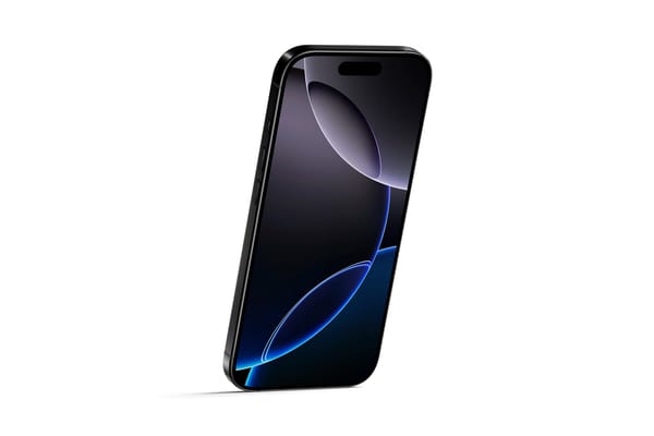 iPhone 16 Pro Mockup Front View