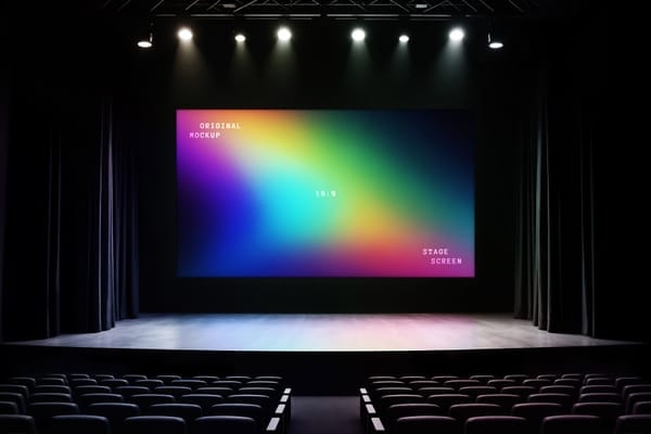 Stage Screen Mockup