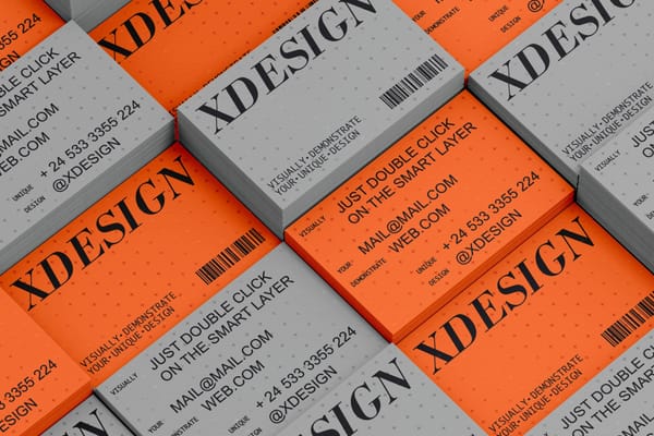 Corporate Business Card Mockup
