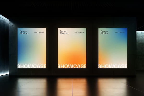 Gallery Screens Mockup