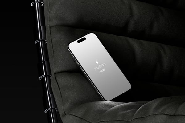 iPhone 15 Pro Mamento Series Mockup