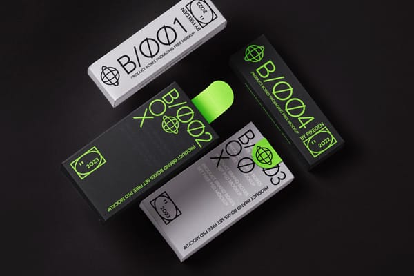 Boxes Branding Mockup Set