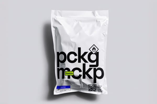 Plastic Pouch Mockup