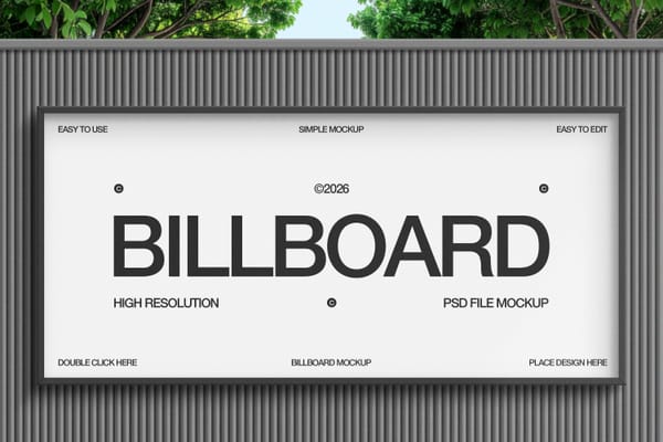 Elegant Billboard Mockup
