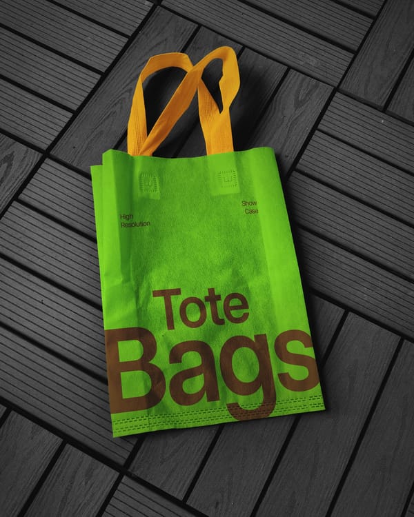 Reusable Totebag Mockup