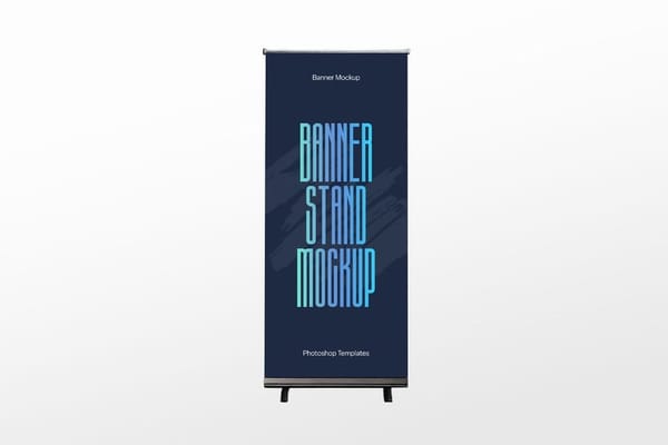 Banner Stand Mockup