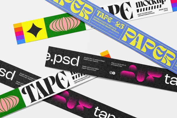Paper Tape Mockup