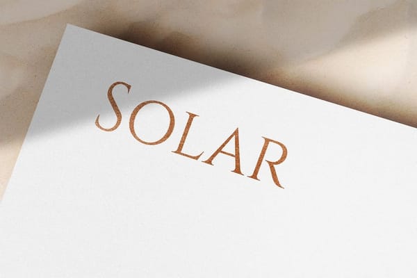 Solar Logo Mockups