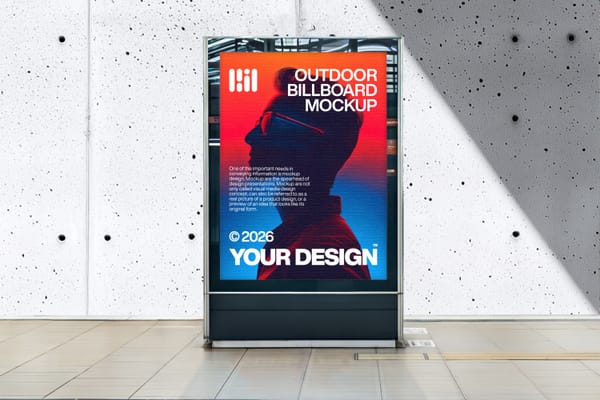 Street Vision Billboard Mockup
