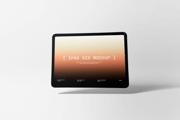 iPad Air Mockups
